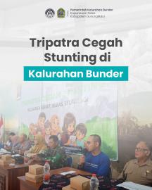 Tripatra Gelar Program CSR “Cegah Stunting” di Balai Desa Bunder